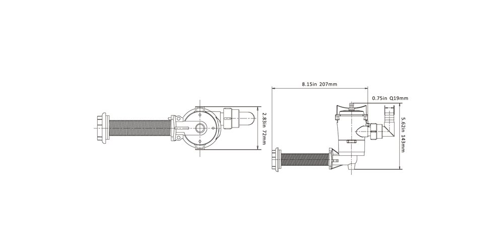 Seaflo Pompa di aerazione 50 LPM 50 LPM Aerator Pump