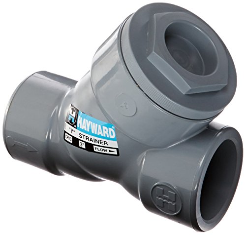 Hayward YS20300S 3-Inch Socket CPVC Plastic Y-Strainer with FPM O-ring Seals