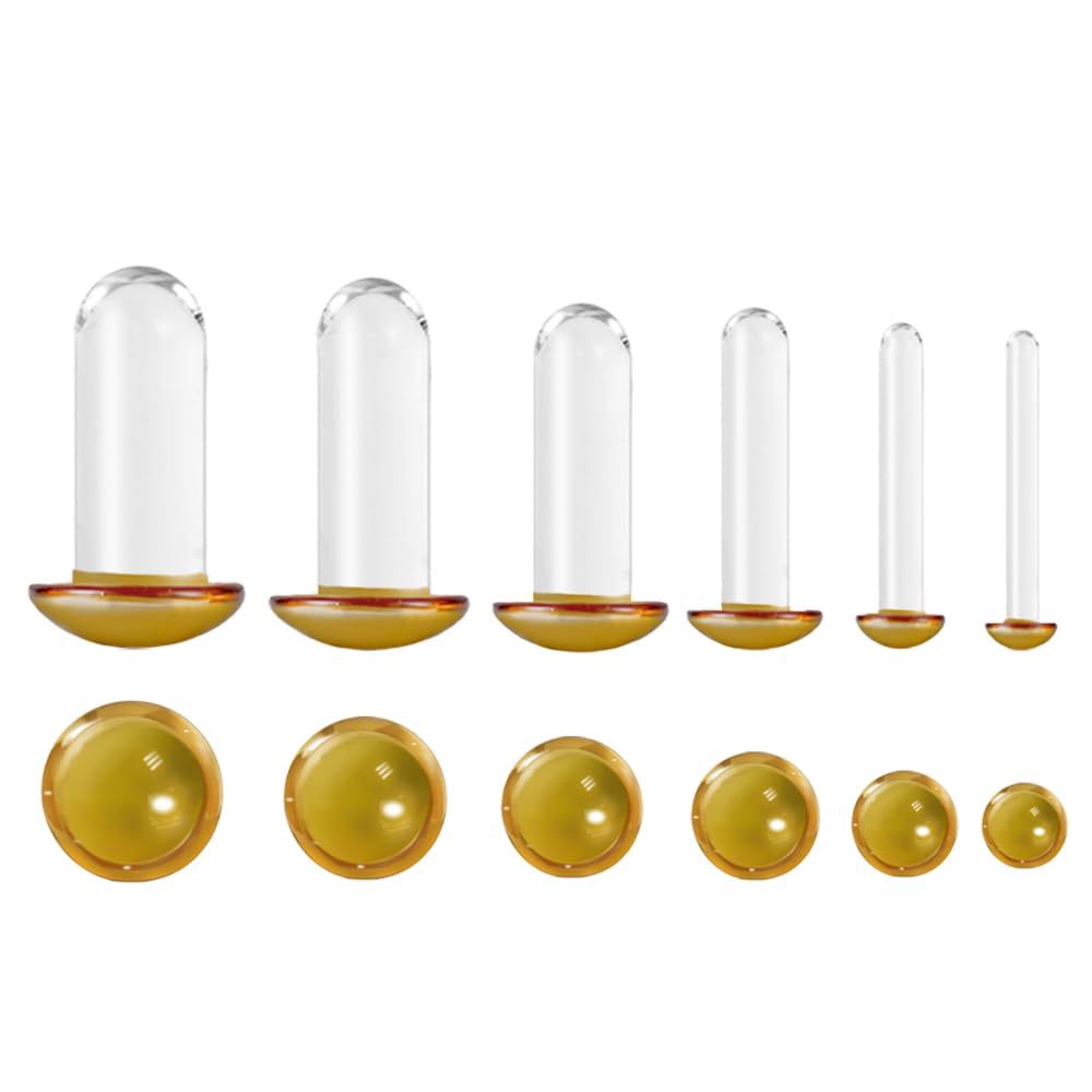 DOEARKO 12 PCS Glass Ear Gauges Stretching Kit Plugs Comfy Stretching Fashion Body Piercing gauges stretching kit 14G-2G