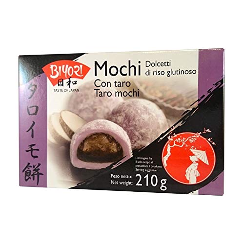 MOCHI DOLCE GIAPPONESE GUSTO TARO - BIYORI - 210 gr