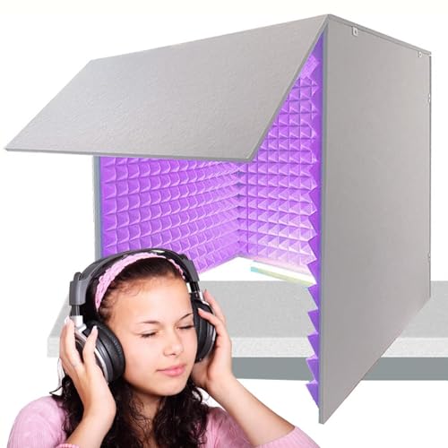 Mousse acoustique 80cm pour cabine vocale portable éliminant l'écho des enregistrements audio