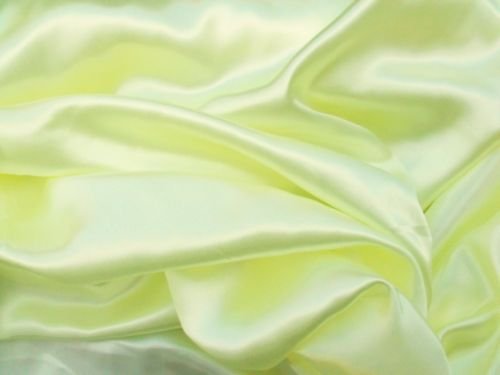 MAGNIFIQUE TISSU EN SATIN SOYEUX POUR ROBE DE MARIAGE/BAL DE PROMO VENDU AU MÈTRE-JAUNE PÂLE Cover