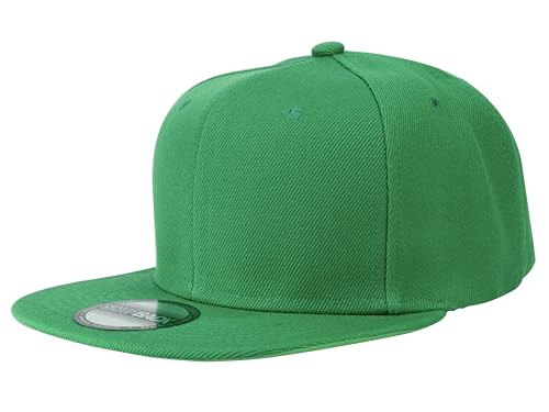 Image of Gelante Plain Blank Flat Brim Adjustable Snapback Baseball Caps Wholesale LOT 12 Pack