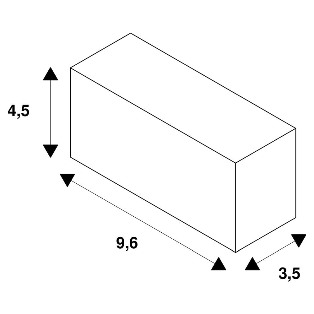 Eutrac triphasé Busbarnadapter, Noir