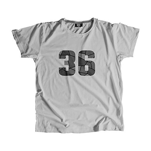 T-shirt unisex respirant numéro 36 haut graphique confortable pour homme et femme