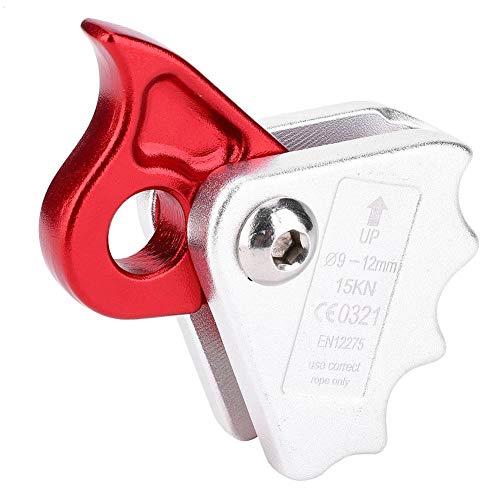 Bergsteigen Baum Klettern Abseilen Seil Grab Protector Ascender Ausrüstung Aluminium Seil Riser Clamp(Kletterseilgreifer)