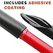 FloweryOcean 258 PCS Heat Shrink Tubing Kit - 4:1 Ratio 6 Sizes Adhesive Lined Marine Grade Shrink Wrap Waterproof Industrial Heat-Shrink Tubing - Black
