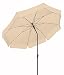 Produktbild Doppler Absolut wetterfester Gartenschirm Sun Line III 200 UV-Schutz 50 Plus, Farbe Natur