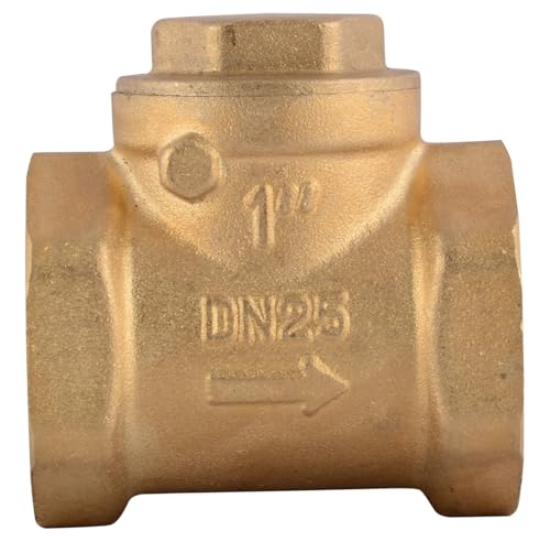 Image of HPF Non Return Valve Nrv, 25mm (1inch), Brass Nrv, Horizontal Check Valve Flap Type.