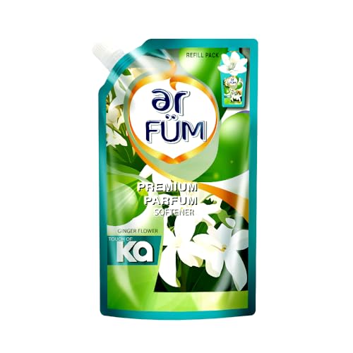 柔軟剤 液体 アフューム タッチオブカー(TOUCH OF Ka) ジンジャーフラワー(GINGER FLOWER) フレッシュシトラスの香り (600ml)