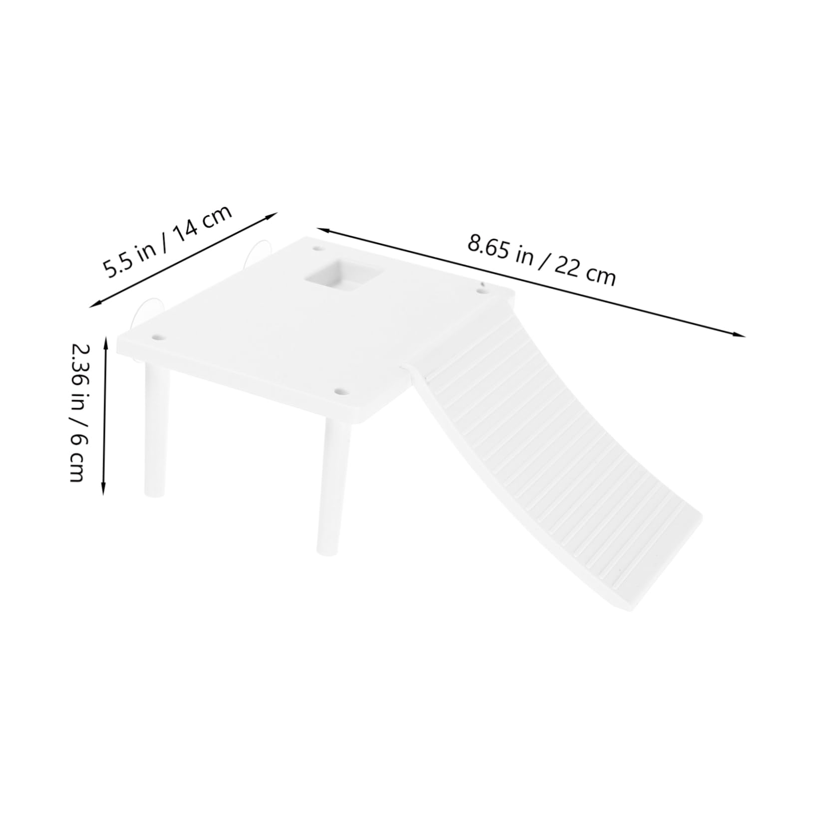 BESPORTBLE Floating Turtle Dock Reptile Topper for Aquarium Turtle Habitat Decor Sturdy Platform Natural Hideout Multifunctional Interactive Climbing Ramp