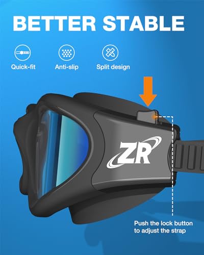 Image of ZIONOR Swim Goggles, Upgraded G1 Polarized Swimming Goggles Anti-Fog for Adult Men Women