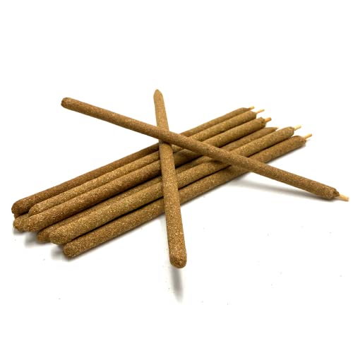 Conos de Palo Santo para Quemar. Incienso Natural en Stick de Madera Sagrada 100% Ecológico de Perú. (12 Varillas) Cover