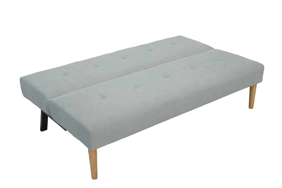 ITALFROM Divano Sofà Bed AZZURRO 165X85X83 cm Senza Braccioli Letto 2 Piazze