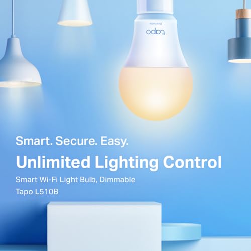 Tapo L510B WiFi Smart Bulb, B22 Smart Light Bulb, 8.3W (60W), Dimmable, Energy Saving, Schedule & Timer, Away Mode, Energy Saving, Preset for Convenience, Voice Control with Alexa & Google - Image 3