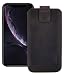 Produktbild Suncase ECHT Ledertasche Leder Etui kompatibel mit iPhone 11 (6.1") Hülle Tasche Schutzhülle (mit Rückzugsfunktion und Magnetverschluss) in antik braun