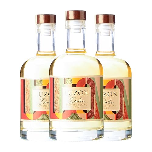 Luzón Sauvignon Blanca Dulce Jumilla 75 cl Vino dulce (Caja de 3 Botellas de 75 cl)