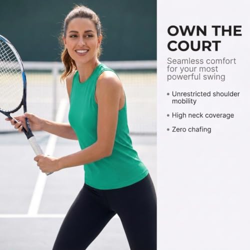 Image of Spyder Womens Workout Tank Tops - Seamless Workout Tank Tops Woman, Yoga Tops for Women, Athletic Activewear Gym Tanks