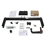 Die abnehmbare Kupplung als Kit mit E-Satz eignet sich ideal um Fahrradträger zu transportieren und Wohnwagen zu ziehen. Bei abgenommener Kugelstange ist die AHK nicht zu sehen – praktisch und optisch ansprechend