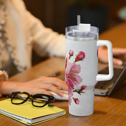 Vaso Acero Inoxidable Térmico con Asa y Pajilla 40oz miniatura 7