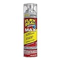 Flex Seal MAX, 17 oz, 1-Pack, Clear, Stop Leaks Instantly, Waterproof Rubber Spray On Sealant Coating, Perfect for Gutters, Wood, RV, Campers, Roof Repair, Skylights, Windows, and More