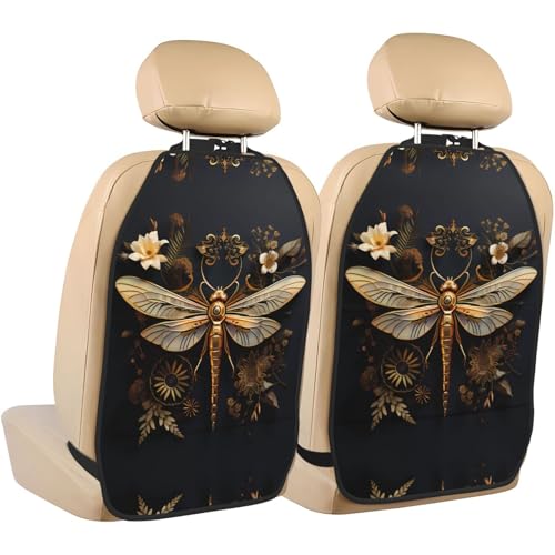 Protection de siège de voiture grand format dorée pour grand coffre et SUV