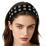 Bandeau œillets pour femmes | Accessoire De Tête Style Gothique - Bandeau...