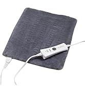 Heat Pad,Electric Heating Pad for Back Pain Relief and Cramps 12"X15" ETL Certification Softtouch...