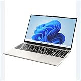 Azpen X1500 15.6' FHD Windows 11 Laptop, AMD A9-9400 Processor, 4GB RAM, 128GB Storage, Radeon R5 Graphics, with Lifetime Office 365 and Carrying Case (Champagne)