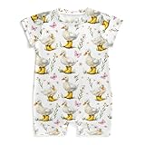 Wicbfdfv Ducks Butterflies Daisy Baby Rompers Spring...