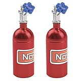 2Pack HIRCQOO RC Scale NOS Nitrogen Bottle Accessories Compatible with Traxxas TRX4 Axial SCX10...