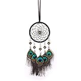 Dream Catchers for Cars Rear View Mirror, Small Feather Dream Catcher Wall Hanging Car Deco...