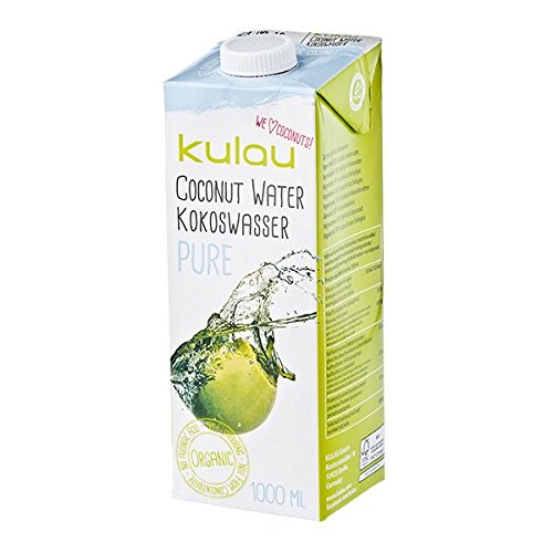 Kulau Bio-Kokoswasser Pure, 4er Pack (4 x 1 l)