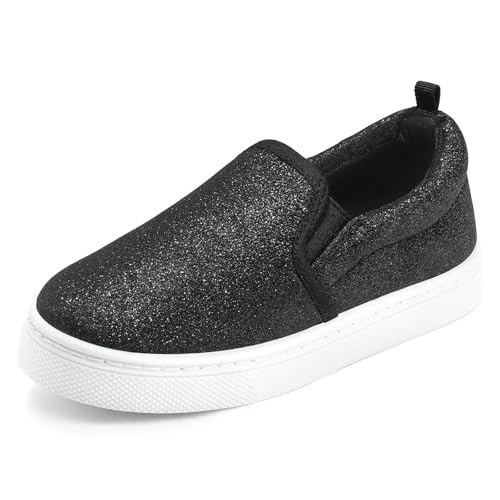 Image of K KomForme Toddler Sneakers for Girls Boys Slip On Canvas Walking Shoes | Lightweight, Comfortable