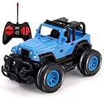 Qizebaby Remote Control Car for Boys 3-6,27 Mhz Mountain Cross Country Toys for 3 4 5 6 Year Old Boys Girls,1:22 Scale Mini RC Car Birthday Gifts Toy for Kids Age 3 4 5 6 (Blue)