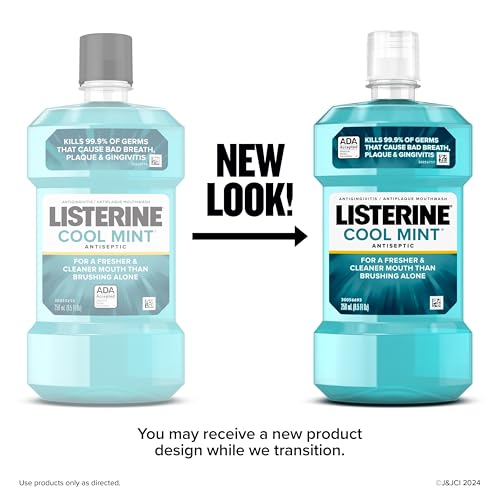 Listerine - Antiseptisch, Mundwasser, 250 ml, Minze – Bild 3