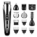 Cortapelos Profesional Hombre, Cortador Pelo Cortadora de Pelo Recargable Máquina Afeitar Recortadora de Barba/Cara/Cuerpo/Nariz/Orejas/Ceja, 6 en 1 Set de Afeitado Multifunción