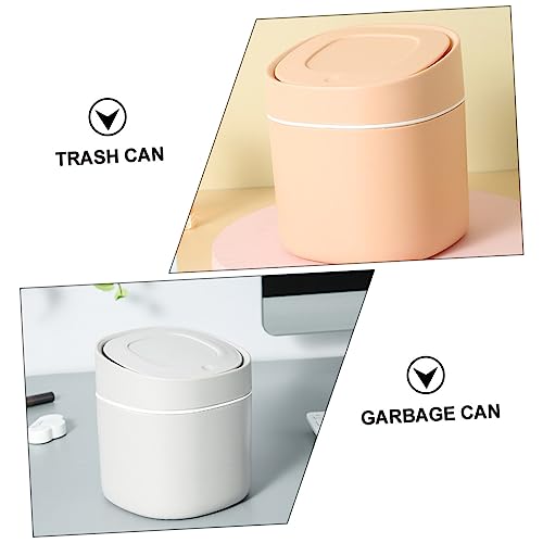 Basura mini Cabilock con tapa, 1.5 galones, azul, rectangular miniatura 6