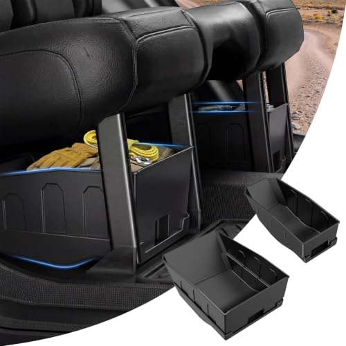 DIAMOOKY Rear Under Seat Storage for Jeep Wrangler JK JKU 2011-2018 4-Door