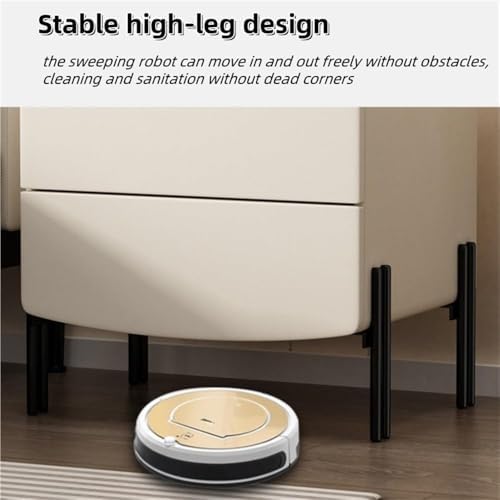 Gray Wood Nightstand with 2 Drawers - Functional Bedside Table & Storage Side Table for Living Room & Bedroom - Compact 40cm End Table