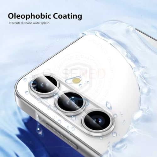 Image of Clear Camera Lens Protector for Samsung Galaxy Fold 6-9H Tempered Glass, Scratch-Resistant Camera Glass Protector