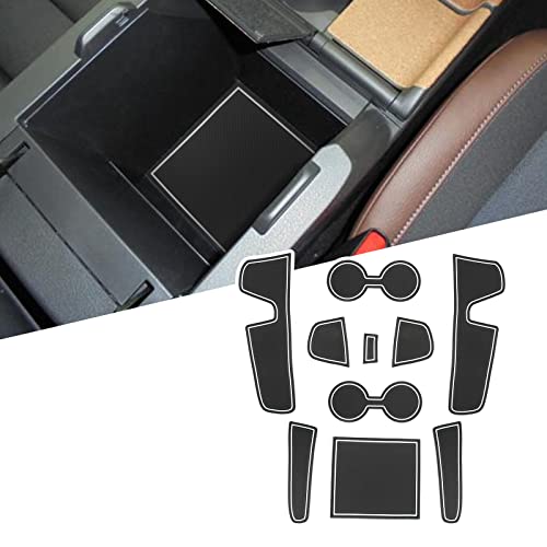 Tapis de voiture antidérapant LFOTPP pour console centrale de Mazda MX-30 réduction des vibrations