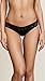 hanky panky Women's Cotton with a Conscience V-Kini Briefs, Black, S