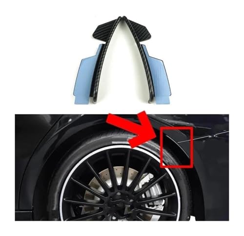 Extensión de guardabarros para CLA C117 CLA200 CLA250: cubiertas de arcos de rueda 3