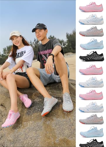 Grounding Shoes with Copper, Grounded Barefoot Footwear for Women Men Neuropathy, Hike Barefoot Footwear Mens, Lightweight Non-Slip 7