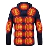 Zoom IMG-2 unisex elettrico giacca riscaldata leggero
