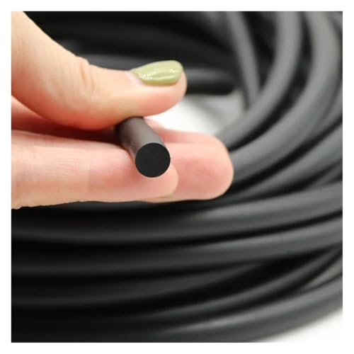 Joint en caoutchouc nitrile noir massif haute densité diamètre 2 mm - 4