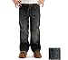 LEE Boys' Dungarees Belted Relaxed-Fit Bootcut Jeans