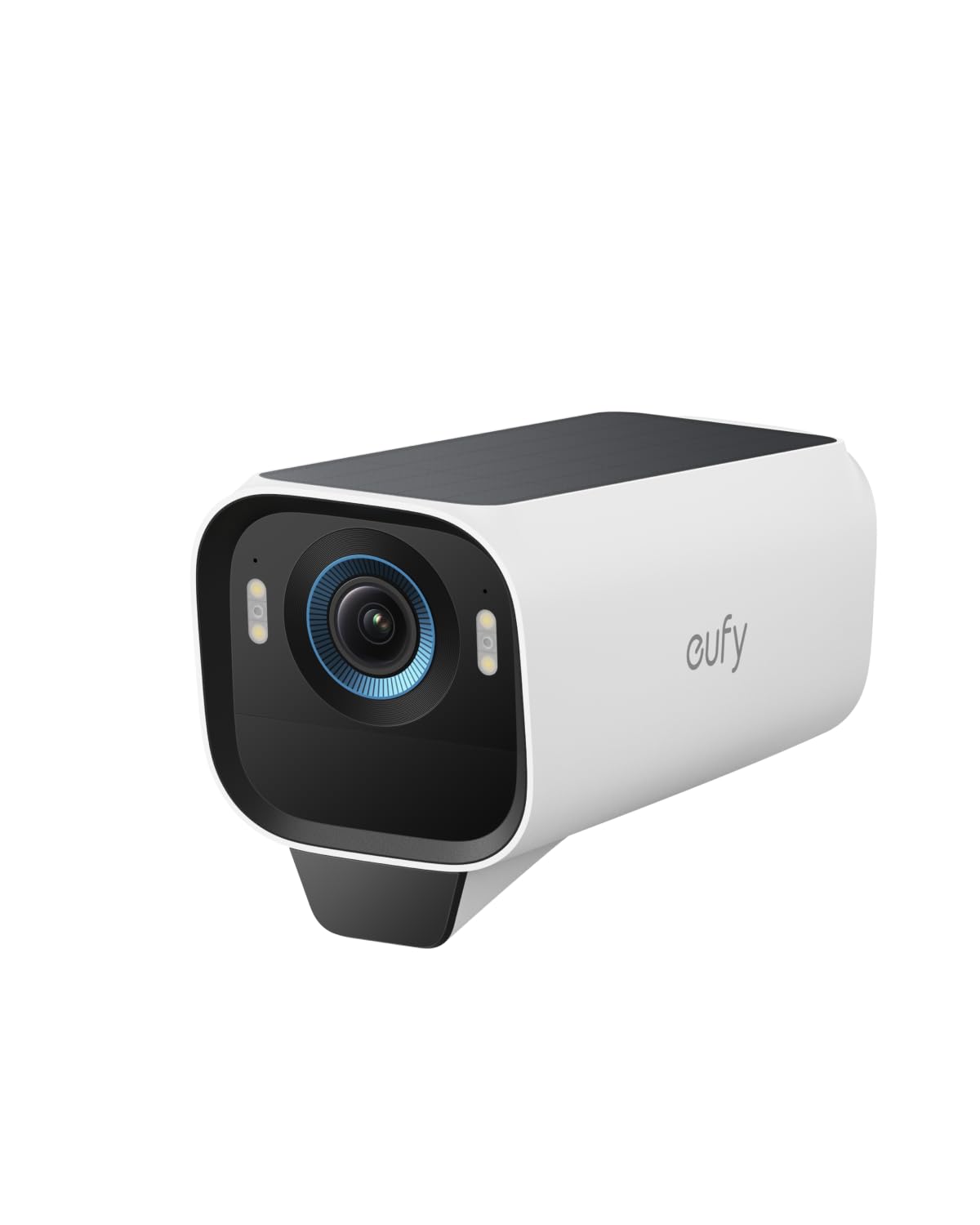 Eufy Security Black And White Eufycam S3 Pro Add-On Solar Security Camera Outdoor Wireless, Colour Night Vision, 4K Resolution, Forever Power 2.0, Face Recognition Ai, Expandable Local Storage (Renewed)