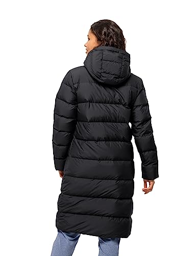 Jack Wolfskin Damen Frozen Palace Coat W Daunenparka, Schwarz, XL EU